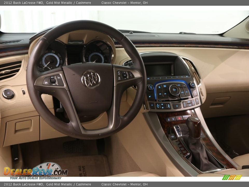 2012 Buick LaCrosse FWD Gold Mist Metallic / Cashmere Photo #6