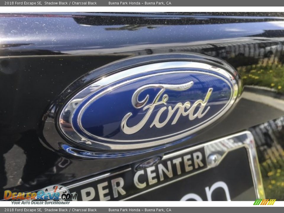 2018 Ford Escape SE Shadow Black / Charcoal Black Photo #26