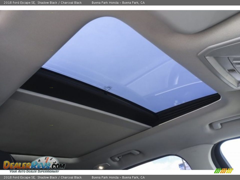 2018 Ford Escape SE Shadow Black / Charcoal Black Photo #28