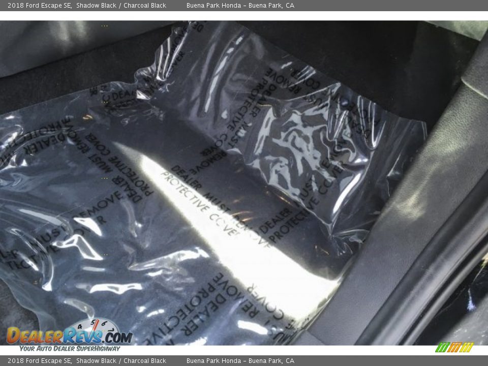 2018 Ford Escape SE Shadow Black / Charcoal Black Photo #29