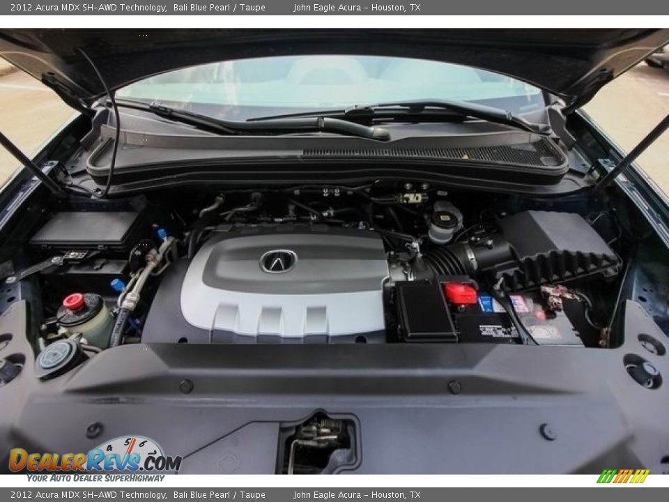 2012 Acura MDX SH-AWD Technology Bali Blue Pearl / Taupe Photo #29