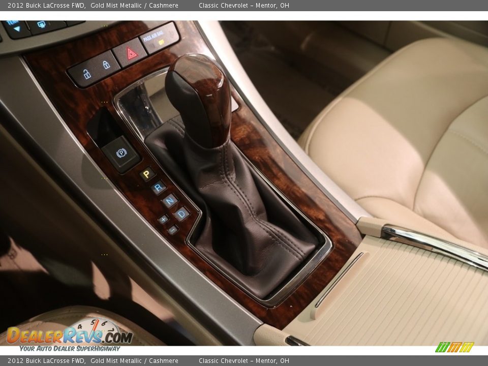 2012 Buick LaCrosse FWD Gold Mist Metallic / Cashmere Photo #11