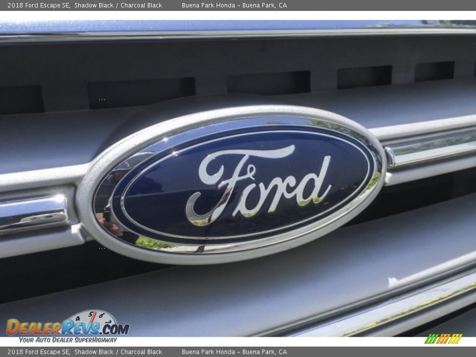 2018 Ford Escape SE Shadow Black / Charcoal Black Photo #33