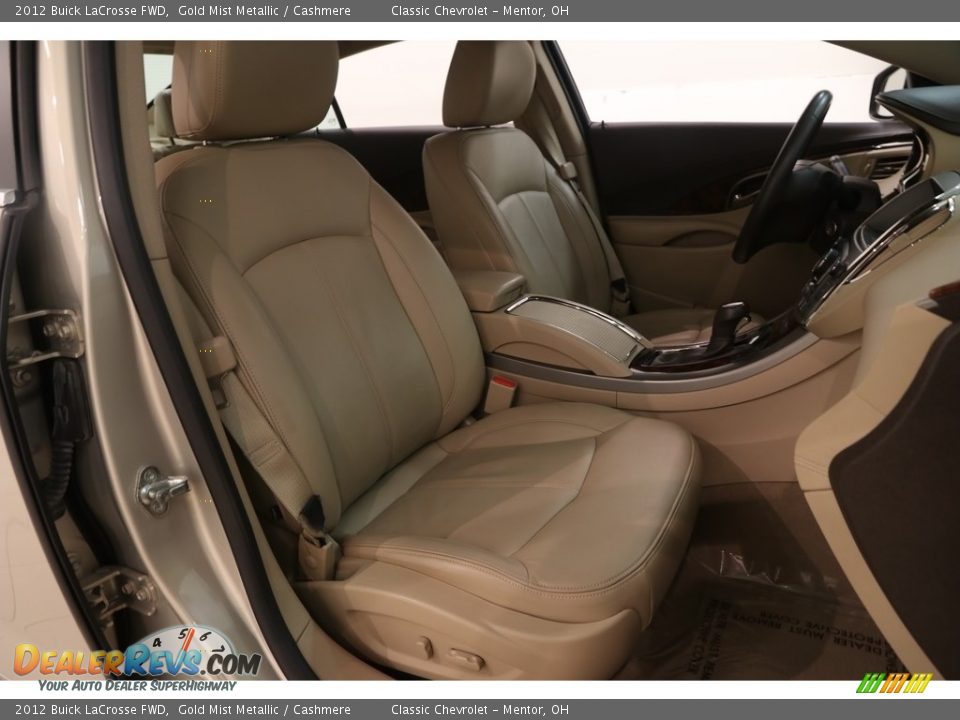 2012 Buick LaCrosse FWD Gold Mist Metallic / Cashmere Photo #14