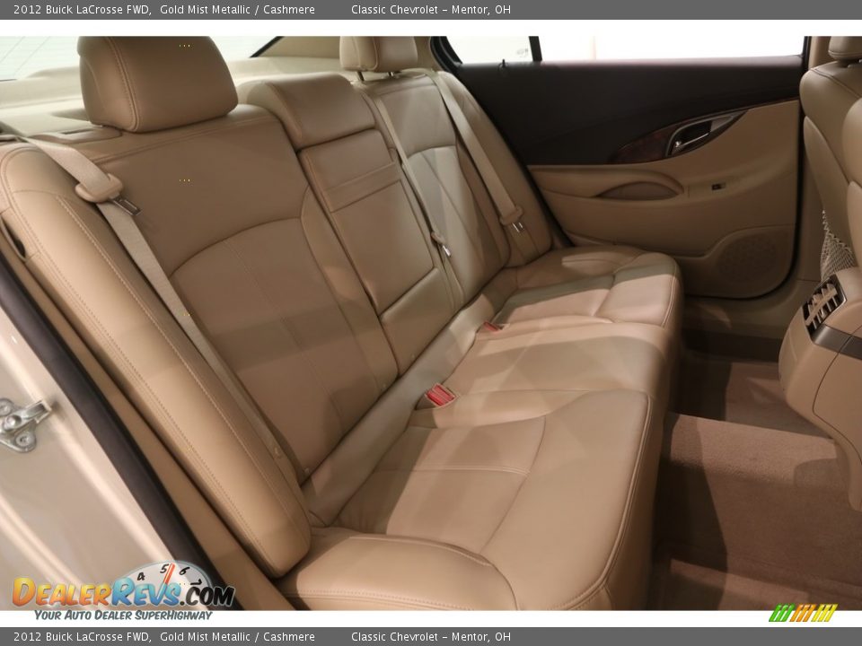 2012 Buick LaCrosse FWD Gold Mist Metallic / Cashmere Photo #15