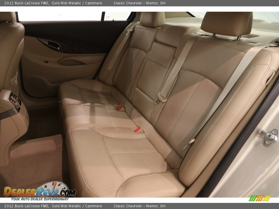 2012 Buick LaCrosse FWD Gold Mist Metallic / Cashmere Photo #16