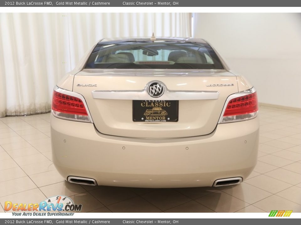 2012 Buick LaCrosse FWD Gold Mist Metallic / Cashmere Photo #18