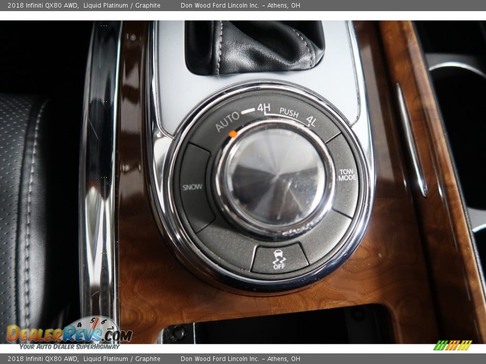 2018 Infiniti QX80 AWD Liquid Platinum / Graphite Photo #24