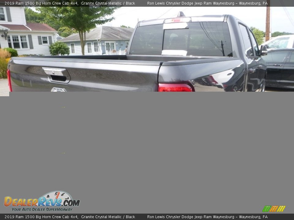 2019 Ram 1500 Big Horn Crew Cab 4x4 Granite Crystal Metallic / Black Photo #5