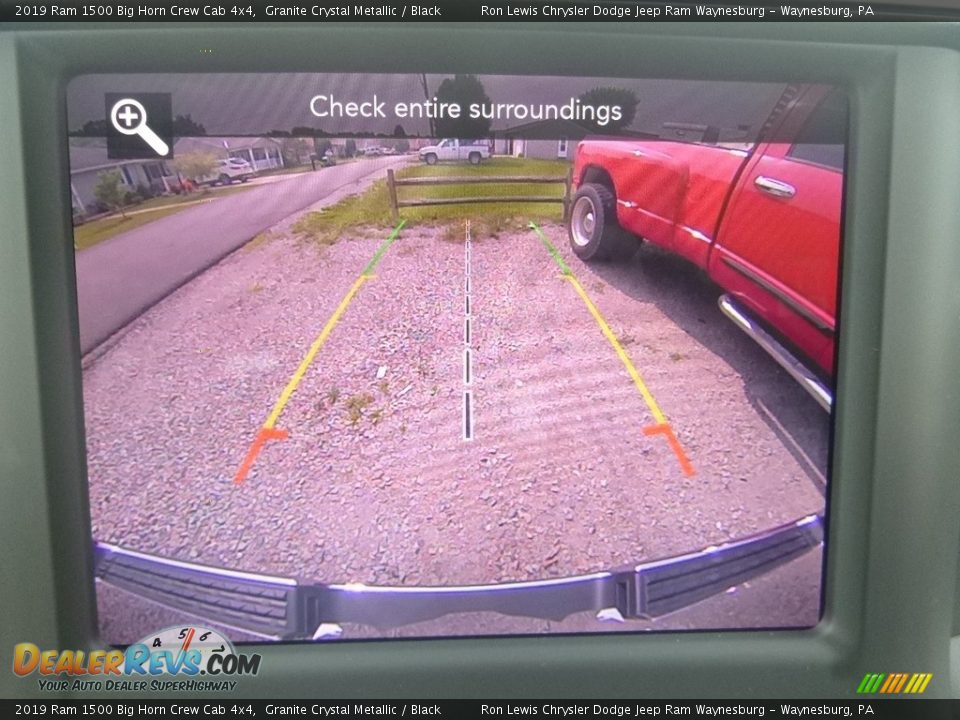 2019 Ram 1500 Big Horn Crew Cab 4x4 Granite Crystal Metallic / Black Photo #16