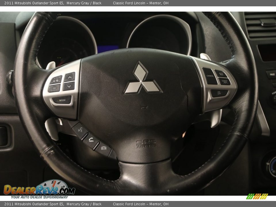 2011 Mitsubishi Outlander Sport ES Mercury Gray / Black Photo #6