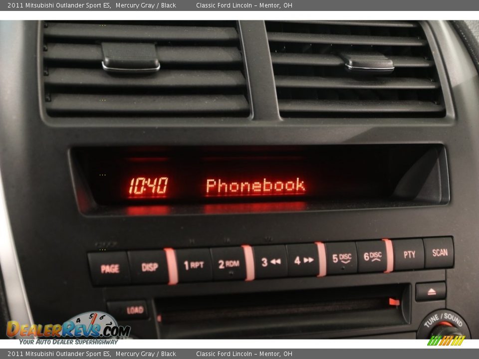 2011 Mitsubishi Outlander Sport ES Mercury Gray / Black Photo #9