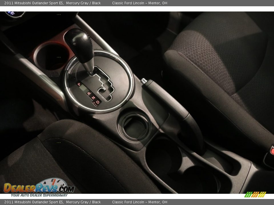 2011 Mitsubishi Outlander Sport ES Mercury Gray / Black Photo #10