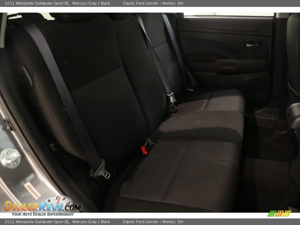2011 Mitsubishi Outlander Sport ES Mercury Gray / Black Photo #12
