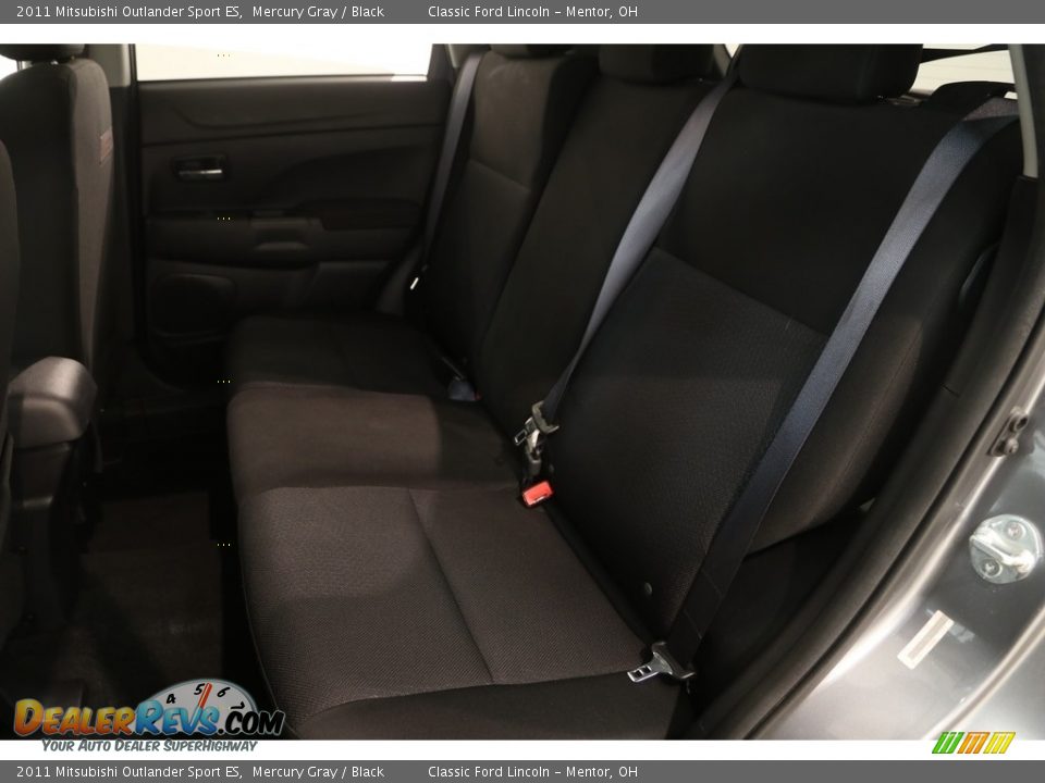 2011 Mitsubishi Outlander Sport ES Mercury Gray / Black Photo #13