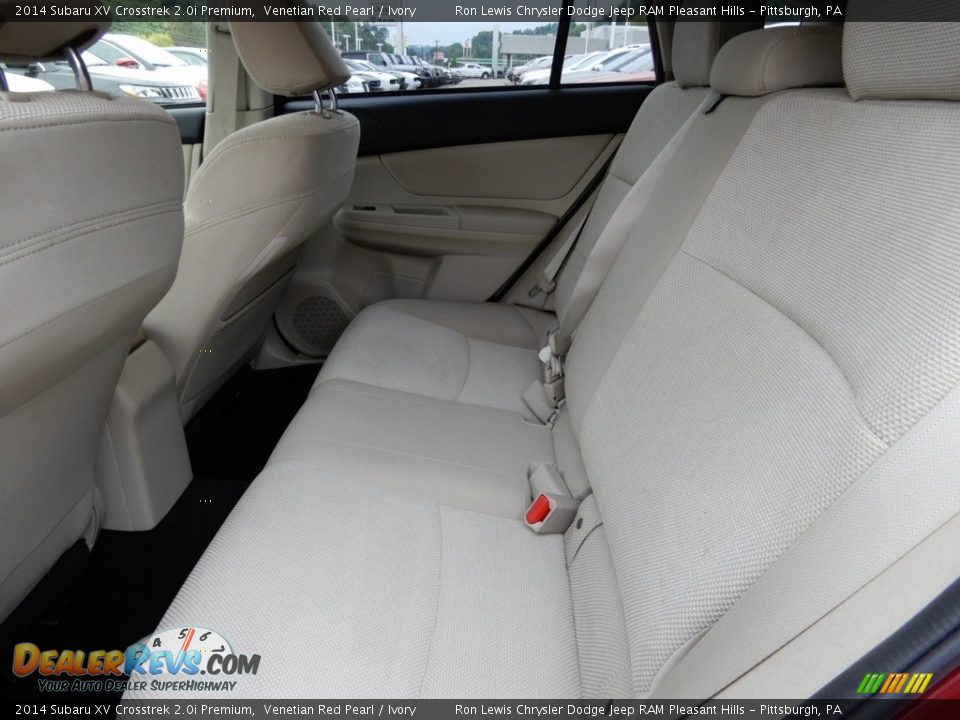 2014 Subaru XV Crosstrek 2.0i Premium Venetian Red Pearl / Ivory Photo #13
