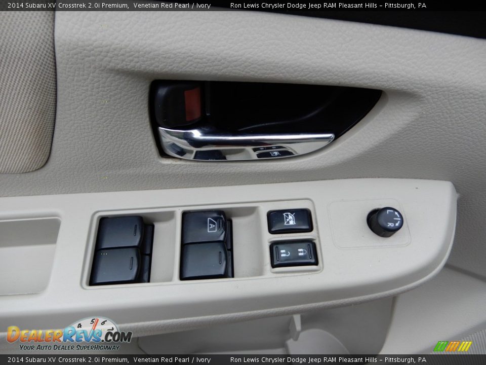 2014 Subaru XV Crosstrek 2.0i Premium Venetian Red Pearl / Ivory Photo #15