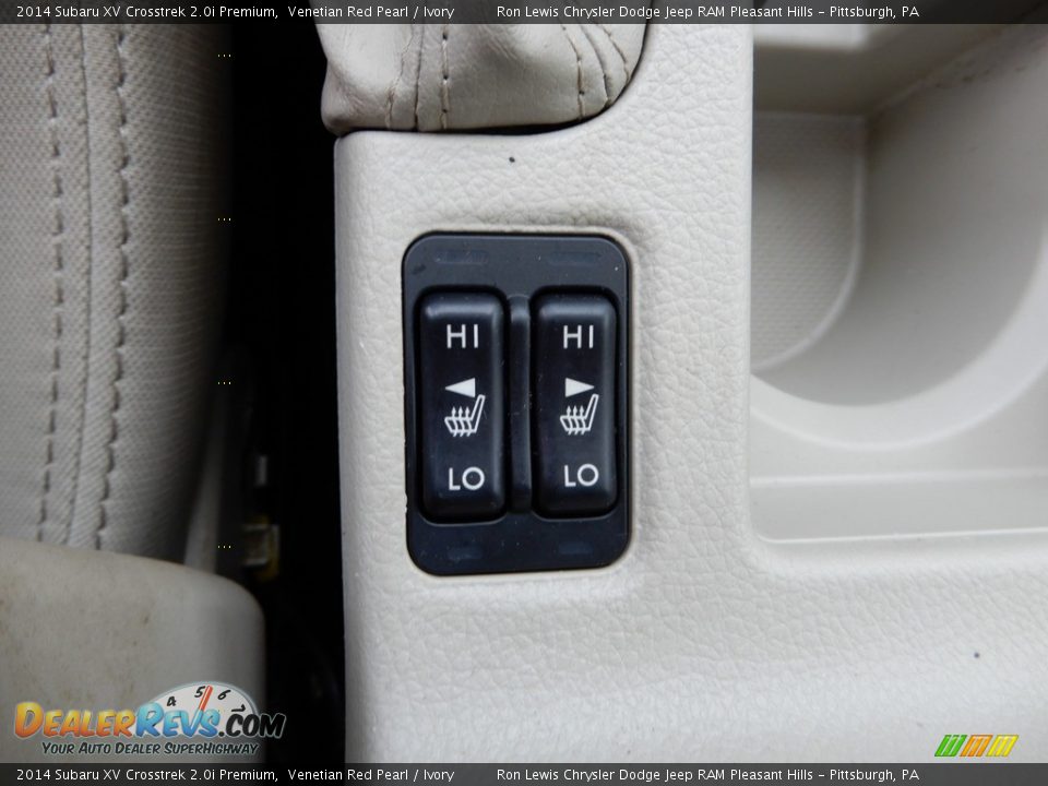 2014 Subaru XV Crosstrek 2.0i Premium Venetian Red Pearl / Ivory Photo #18