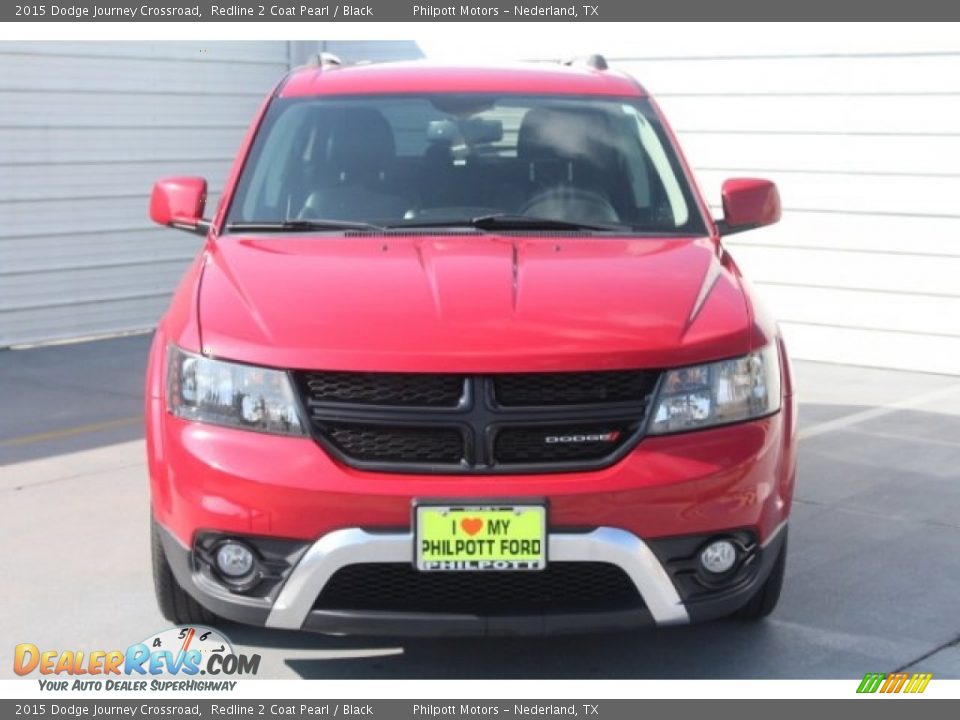 2015 Dodge Journey Crossroad Redline 2 Coat Pearl / Black Photo #2