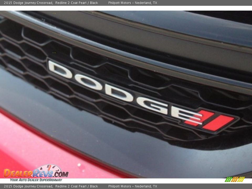 2015 Dodge Journey Crossroad Redline 2 Coat Pearl / Black Photo #4