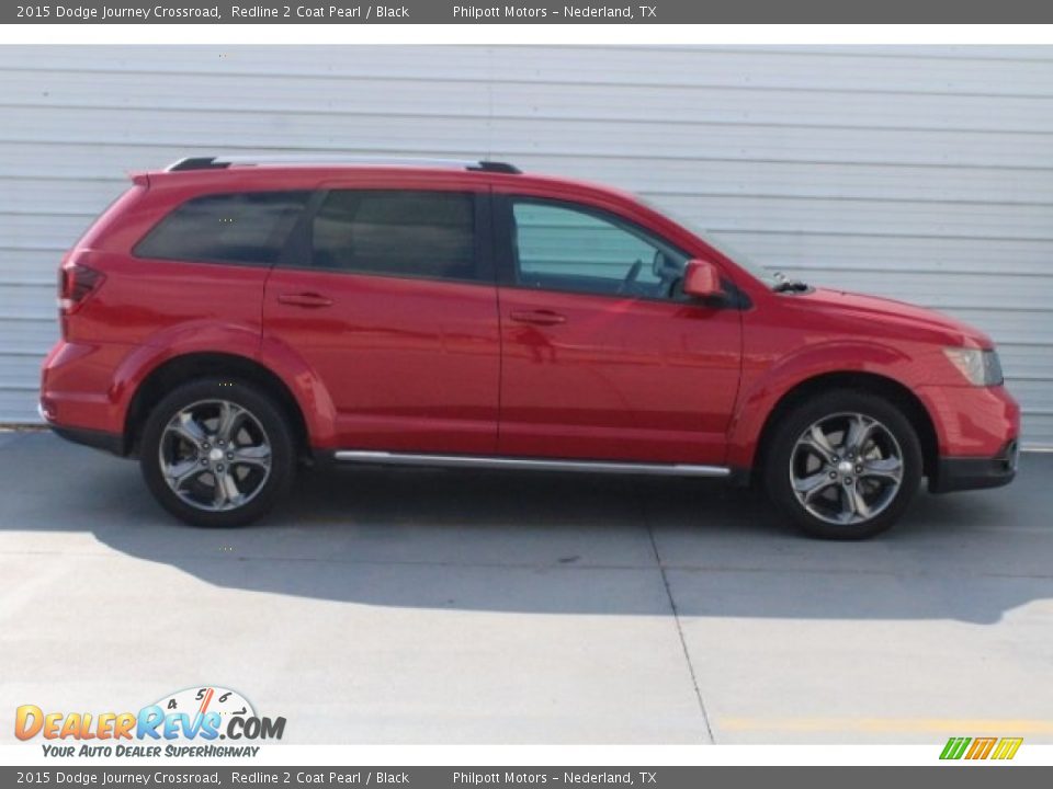 2015 Dodge Journey Crossroad Redline 2 Coat Pearl / Black Photo #11