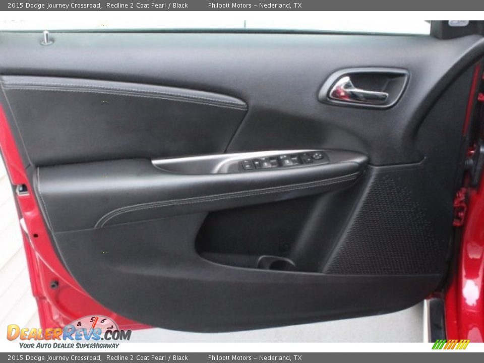 2015 Dodge Journey Crossroad Redline 2 Coat Pearl / Black Photo #14