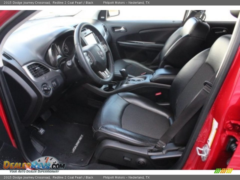 2015 Dodge Journey Crossroad Redline 2 Coat Pearl / Black Photo #16
