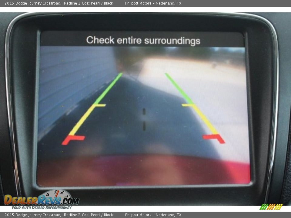 2015 Dodge Journey Crossroad Redline 2 Coat Pearl / Black Photo #17