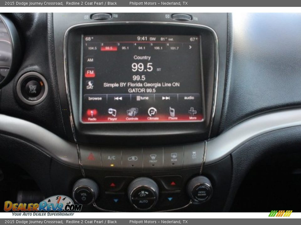 2015 Dodge Journey Crossroad Redline 2 Coat Pearl / Black Photo #18