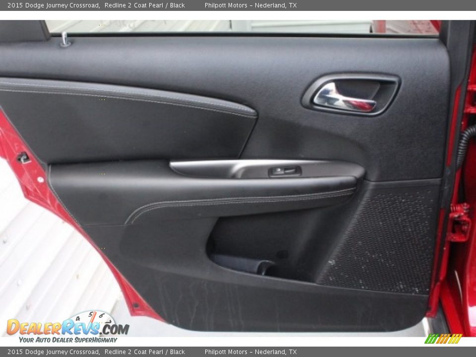 2015 Dodge Journey Crossroad Redline 2 Coat Pearl / Black Photo #26