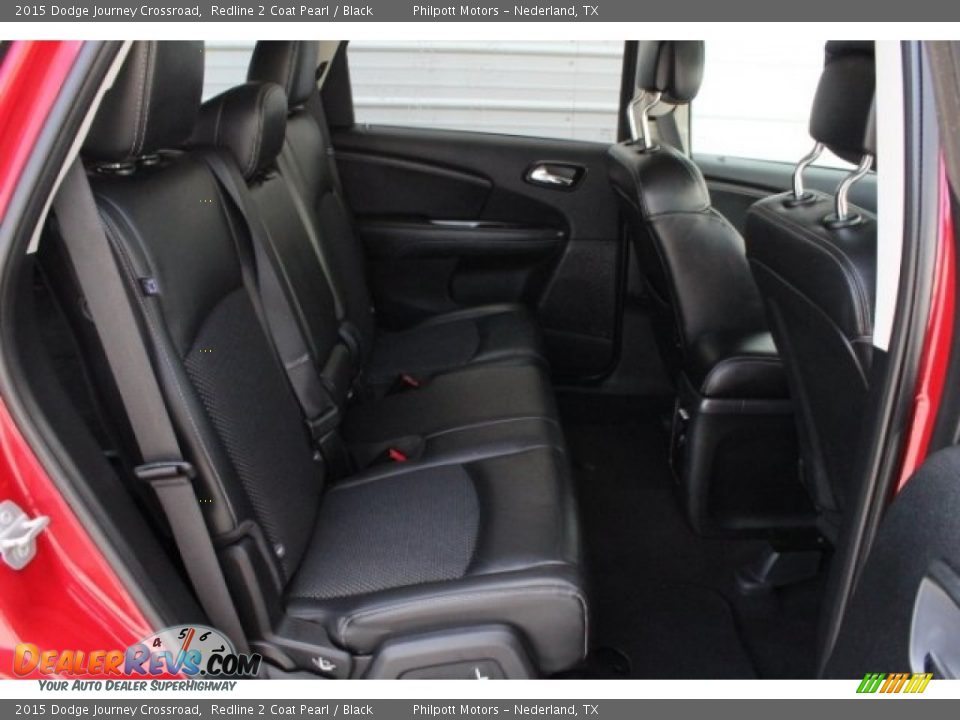2015 Dodge Journey Crossroad Redline 2 Coat Pearl / Black Photo #32