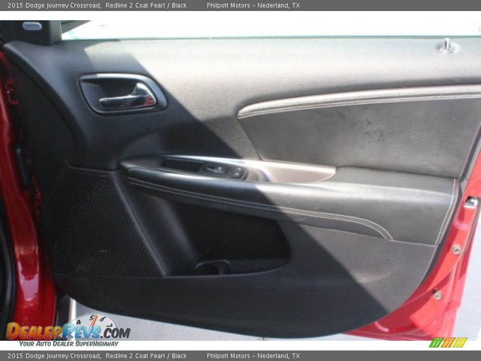 2015 Dodge Journey Crossroad Redline 2 Coat Pearl / Black Photo #33