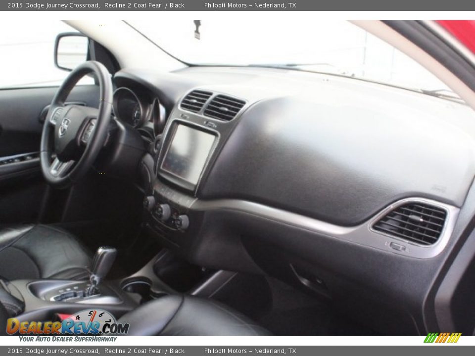 2015 Dodge Journey Crossroad Redline 2 Coat Pearl / Black Photo #34
