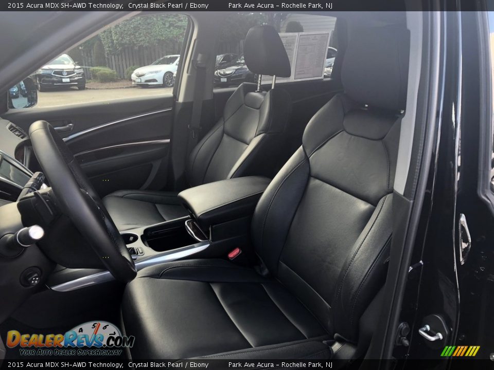 2015 Acura MDX SH-AWD Technology Crystal Black Pearl / Ebony Photo #19