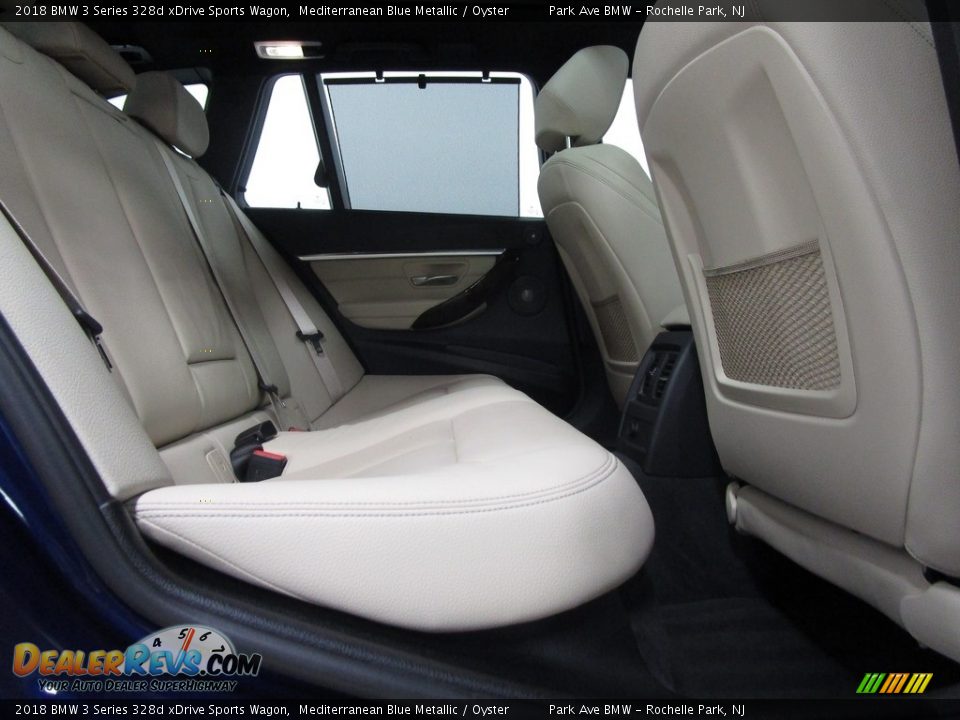 2018 BMW 3 Series 328d xDrive Sports Wagon Mediterranean Blue Metallic / Oyster Photo #20