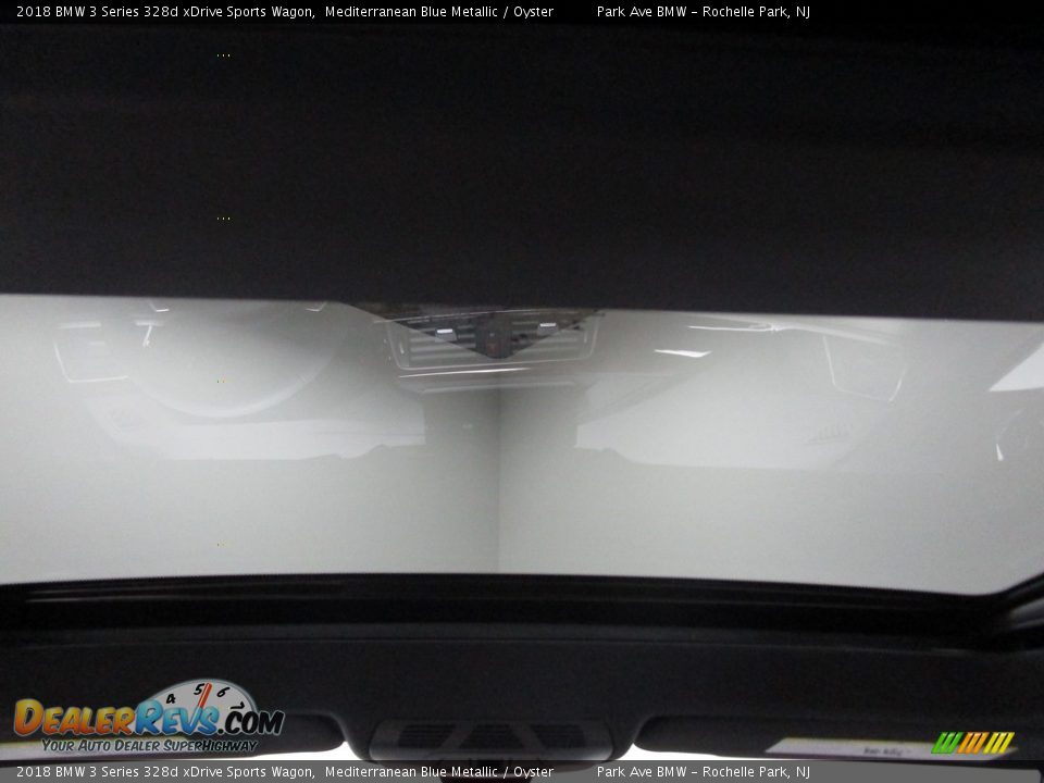 2018 BMW 3 Series 328d xDrive Sports Wagon Mediterranean Blue Metallic / Oyster Photo #23