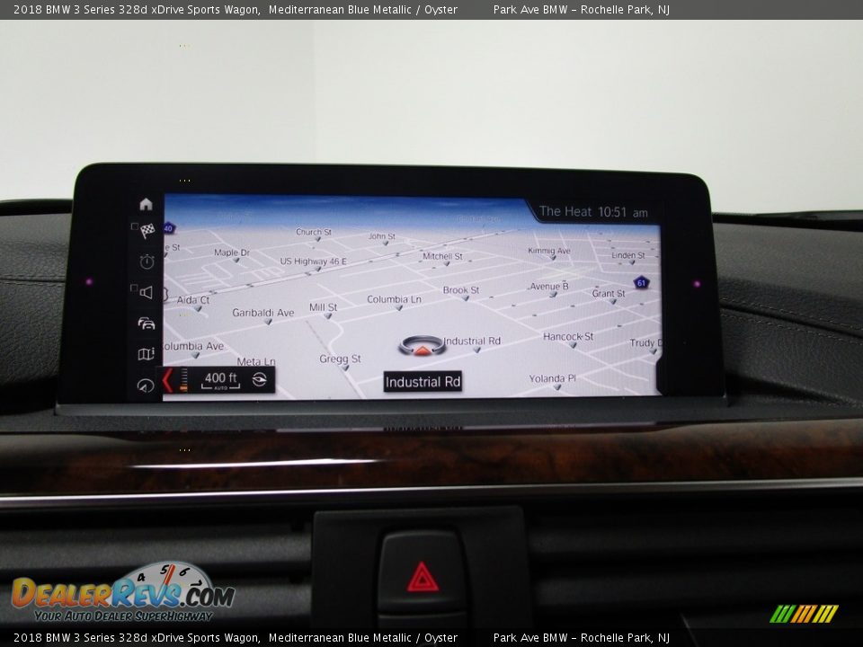 2018 BMW 3 Series 328d xDrive Sports Wagon Mediterranean Blue Metallic / Oyster Photo #27