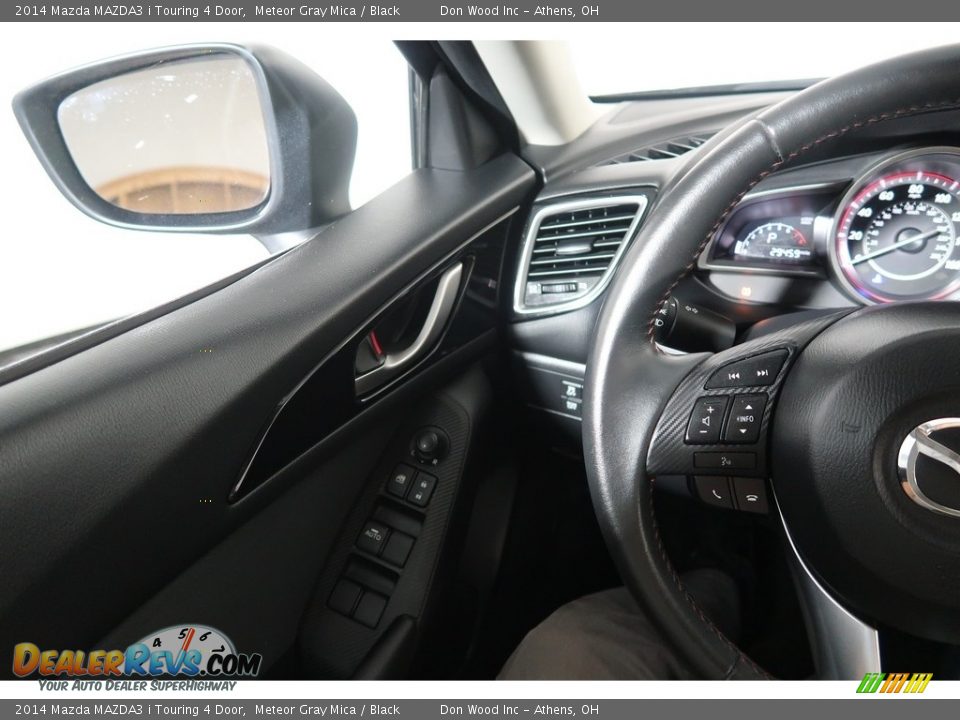 2014 Mazda MAZDA3 i Touring 4 Door Meteor Gray Mica / Black Photo #14