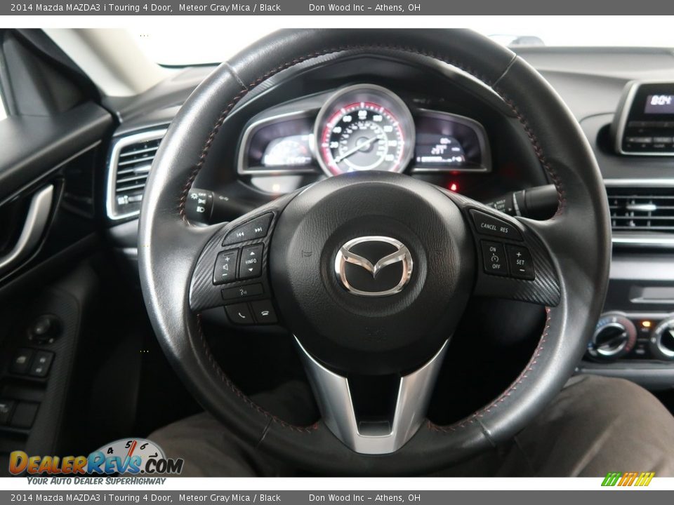 2014 Mazda MAZDA3 i Touring 4 Door Meteor Gray Mica / Black Photo #15