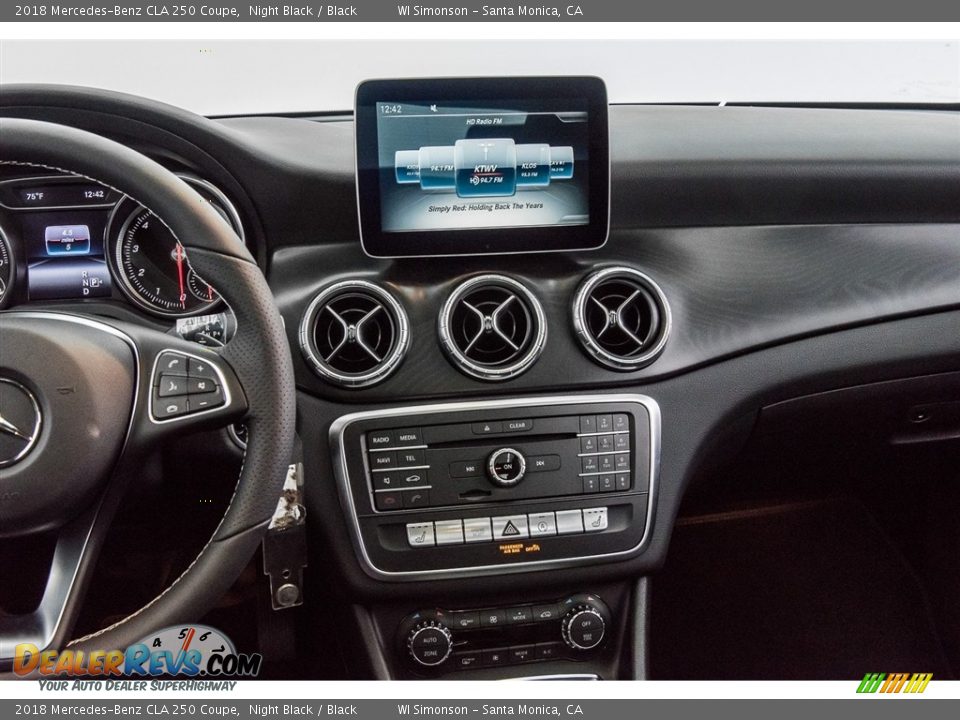 2018 Mercedes-Benz CLA 250 Coupe Night Black / Black Photo #5