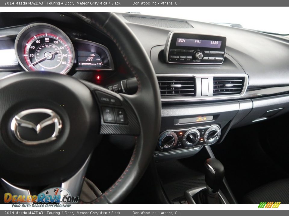 2014 Mazda MAZDA3 i Touring 4 Door Meteor Gray Mica / Black Photo #16