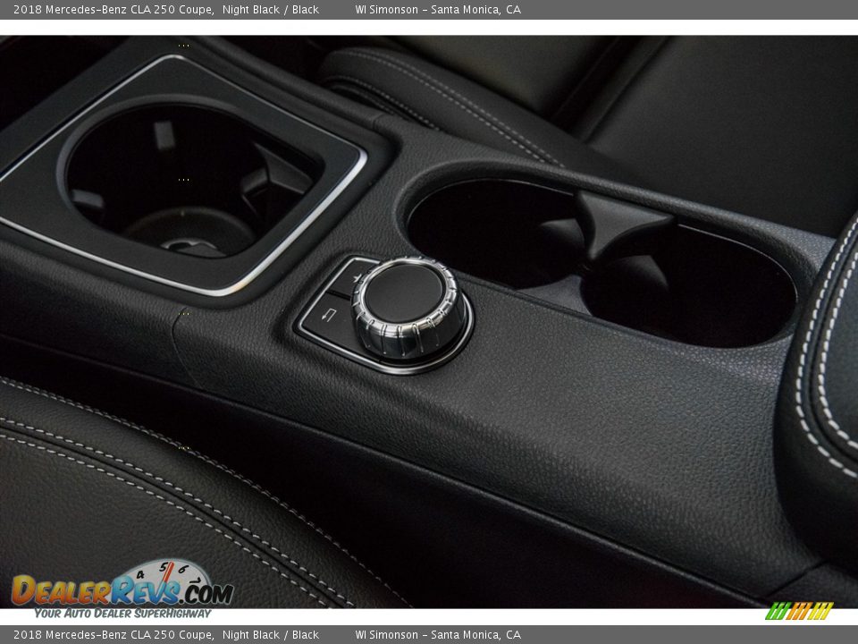 2018 Mercedes-Benz CLA 250 Coupe Night Black / Black Photo #7