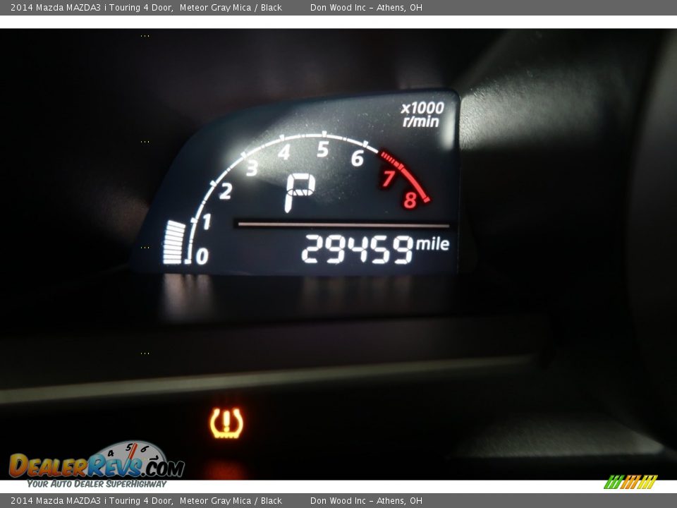 2014 Mazda MAZDA3 i Touring 4 Door Meteor Gray Mica / Black Photo #18