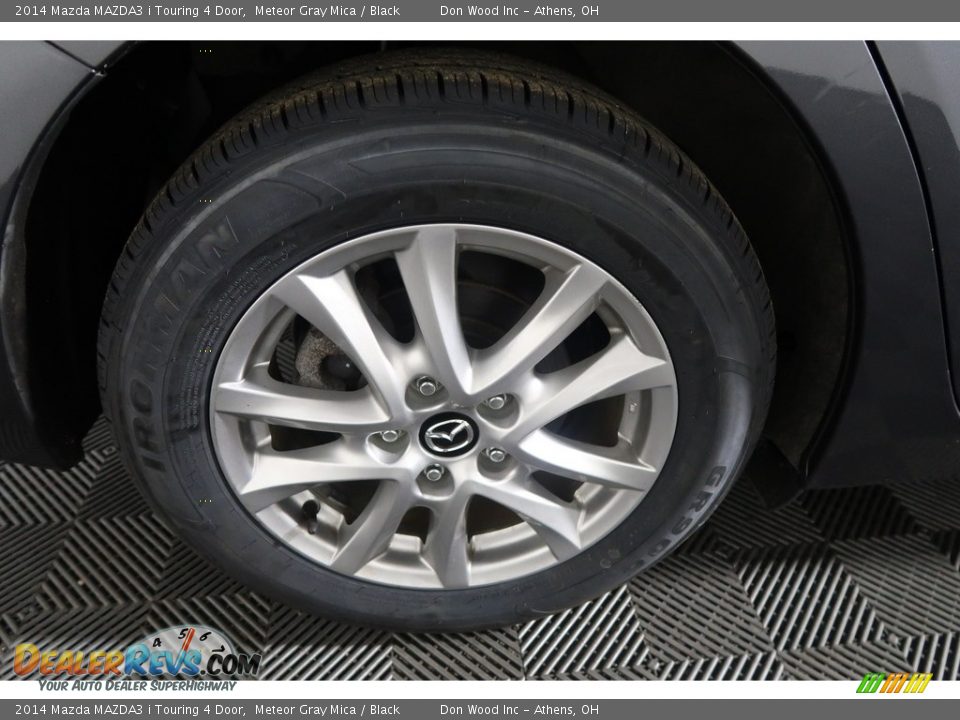 2014 Mazda MAZDA3 i Touring 4 Door Meteor Gray Mica / Black Photo #24