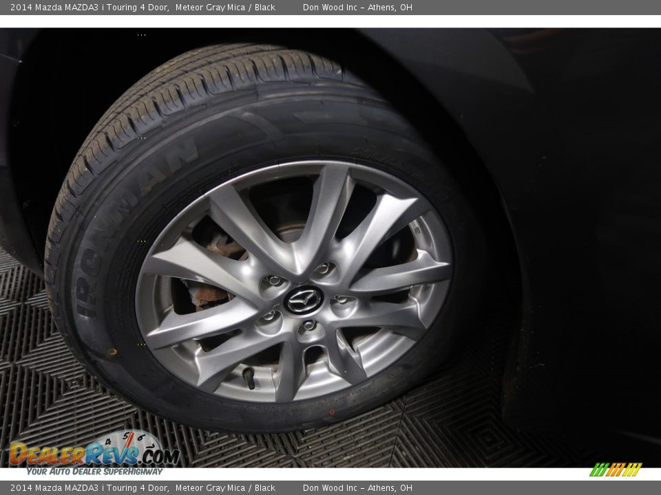 2014 Mazda MAZDA3 i Touring 4 Door Meteor Gray Mica / Black Photo #26