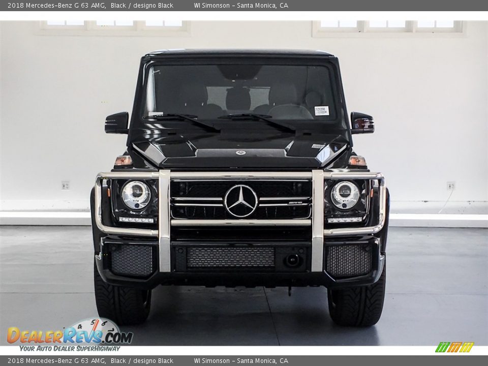 2018 Mercedes-Benz G 63 AMG Black / designo Black Photo #2