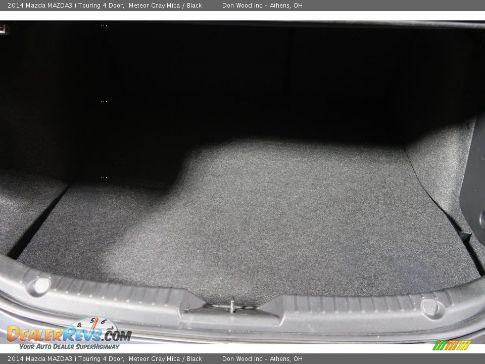 2014 Mazda MAZDA3 i Touring 4 Door Meteor Gray Mica / Black Photo #28