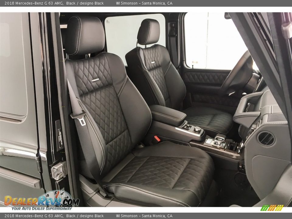 2018 Mercedes-Benz G 63 AMG Black / designo Black Photo #6