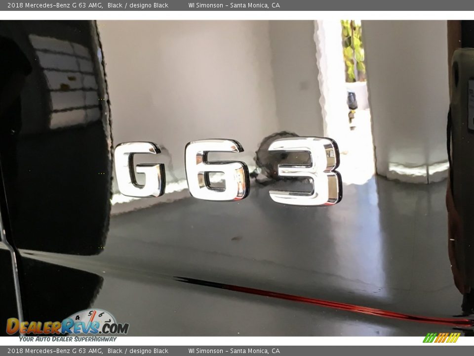 2018 Mercedes-Benz G 63 AMG Black / designo Black Photo #7