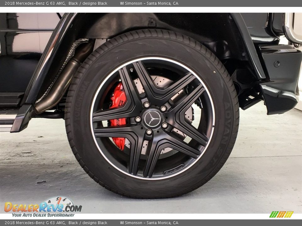 2018 Mercedes-Benz G 63 AMG Black / designo Black Photo #8